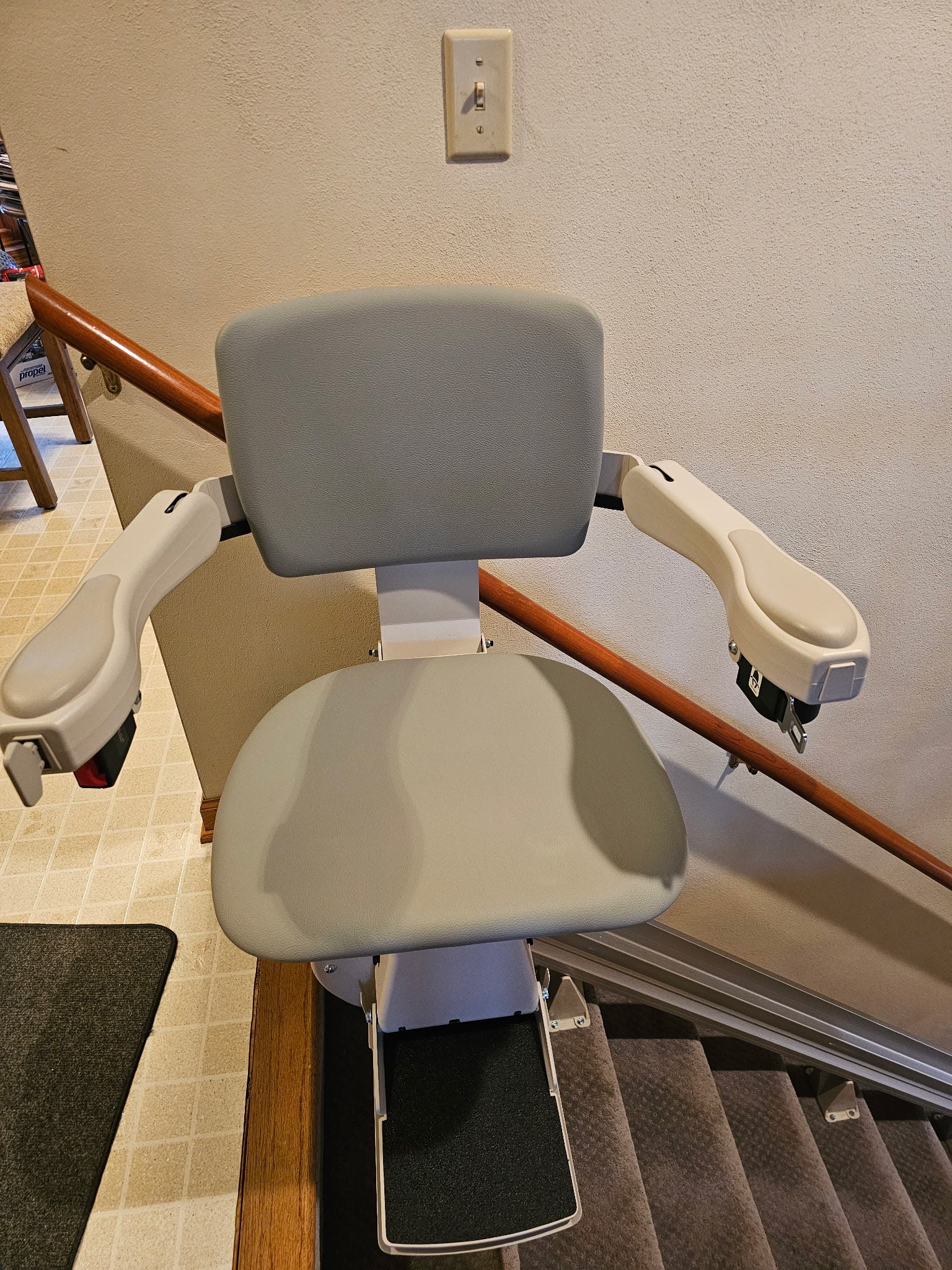 Bruno Elite 2010 stairlift serviced. 