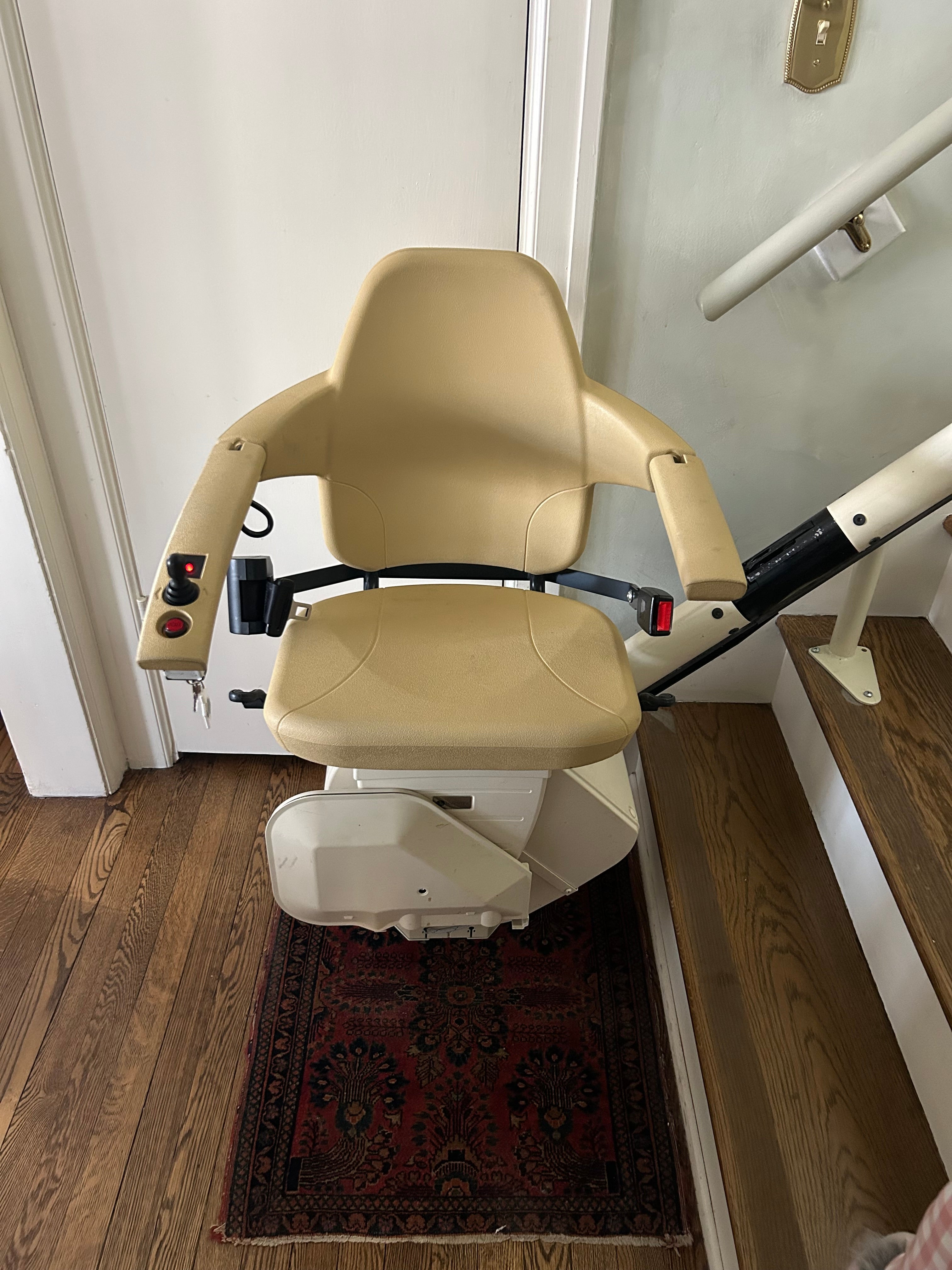 Handicare Freecurve stairlift serviced